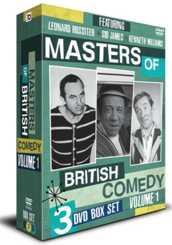 Masters Of British Comedy: Volume 1 DVD Comedy (2013) Leonard Rossiter New