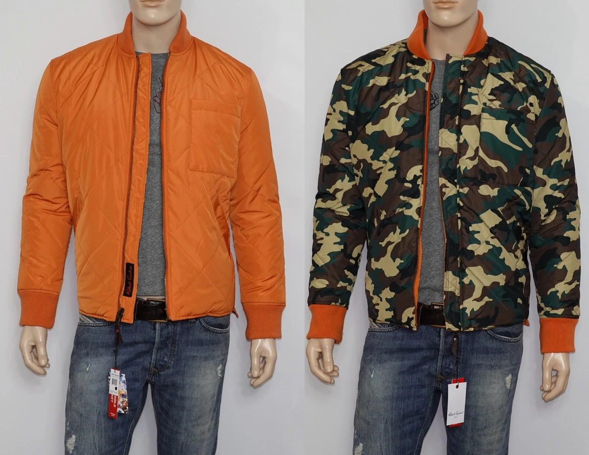 Orange camo hotsell bomber jacket