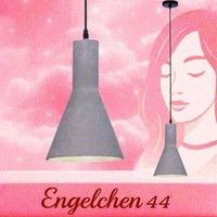 Pendelleuchte Pendellampe HäNgelampe Leuchte Lampe E27 40W Zement Deckenlampe