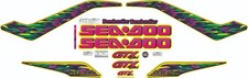 SEADOO GTX 1998 LIMITED Graphics / Decal / Sticker Kit Custom