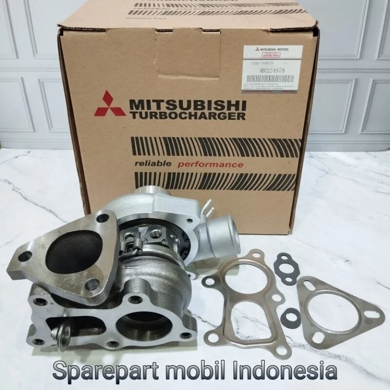 Conjunto de turbocompresor de motor MR224978 1 pieza compatible con Mitsubishi Montero L200 Foto 2 de 3