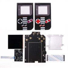 New UV Print Pre-cut Shell OSD Version Q5 RIPS LCD iPS Screen Kit For DMG GBO
