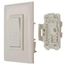 Interruttore luce filo rapido bianco camper americano 110 volt - Foto 1 di 1