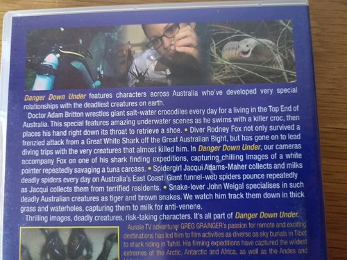 2 Graingers World Region 4 DVD Danger Down under - Aust's Deadliest Destination - Picture 10 of 13