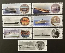 Portugal 2024 - Merchant Navy Ships stamps set MNH