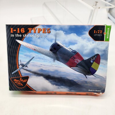 1/72 Clear Prop I-16 Type 5 In the Sky of Spain (CP72023) New Open Box Free Ship