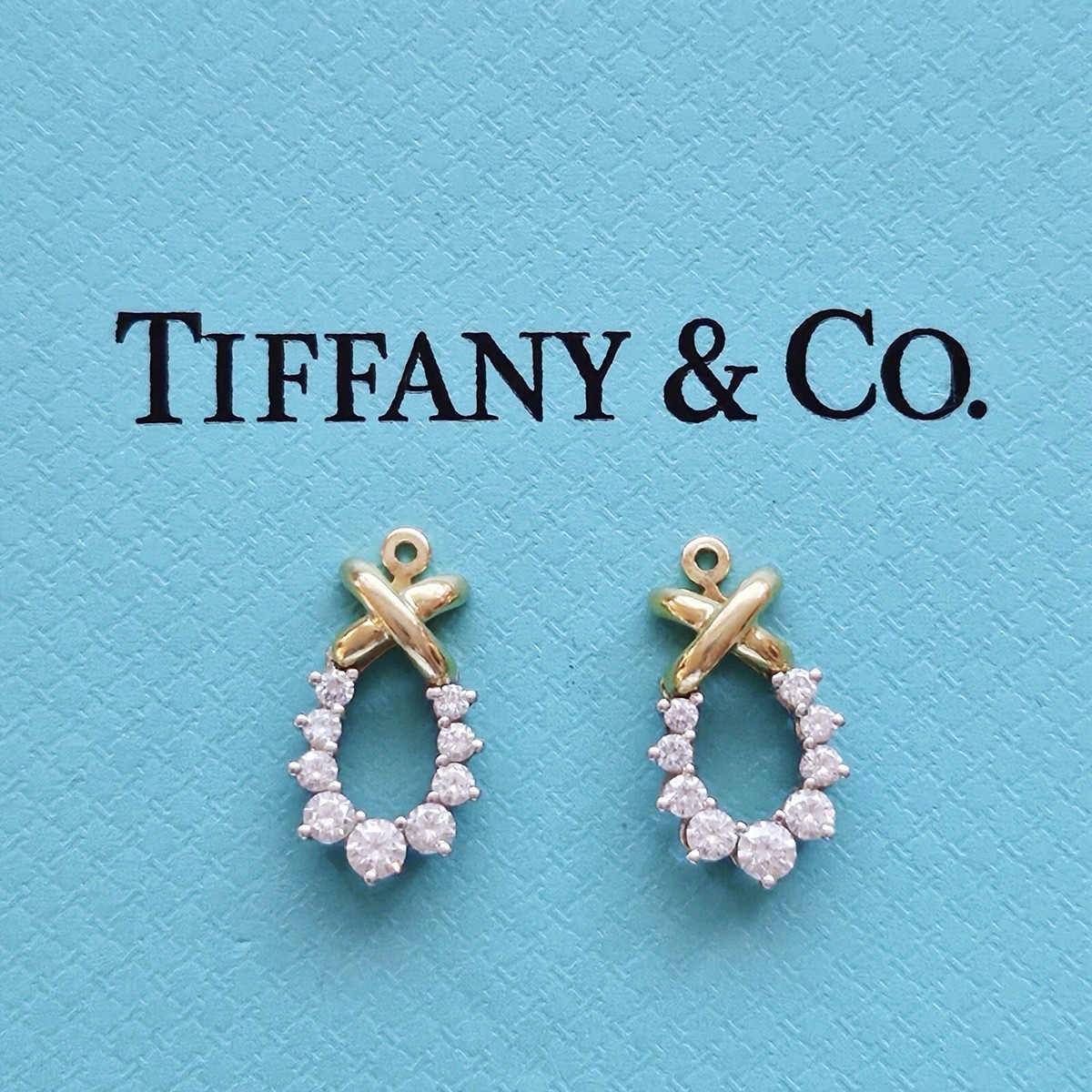 Tiffany & Co. ビーズエッジリング Tiffany & Co. Sterling Silver Beaded Edge I LOVE YOU Ring