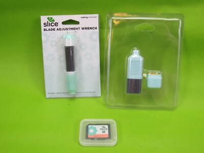 Slice 5 Replacement Blades Design Cutter & Blade Adjustment Wrench W/ Basic 1 SD