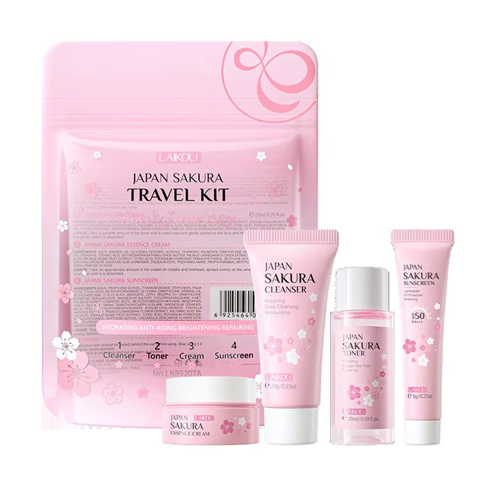 SakuraSkinCareSets&KitswithCleanser,Serum<wbr>,EyeCream,EssenceCreamBeauty