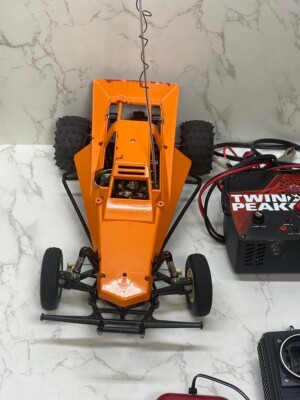Vintage Tamiya Grasshopper Orange 80s RC Buggy Super Rare | eBay
