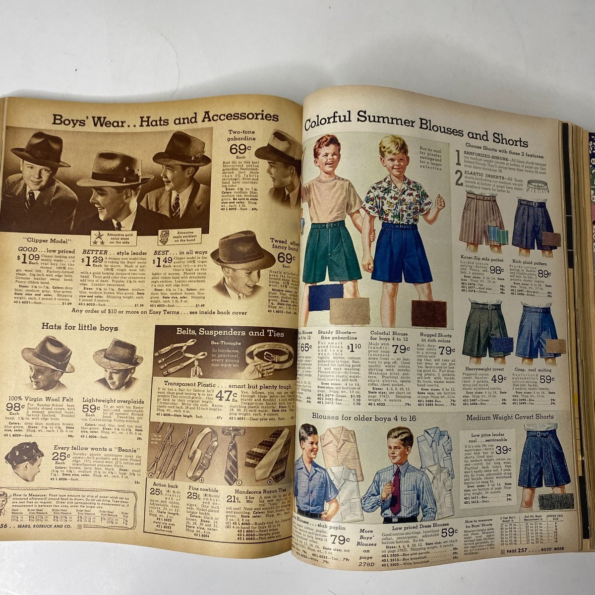 1942 Sears, Roebuck and Co. Spring and Summer Catalog | eBay