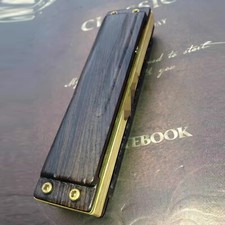 Sandalwood Manual Piano Cover for Hohner 10holes Blues Harmonica MBC MBD General