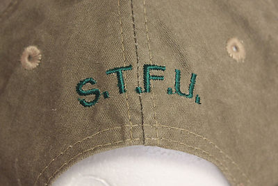 Kollaja U. Cap Hat Trucker Biker Hipster Hip Hop Punk S.T.F.U.