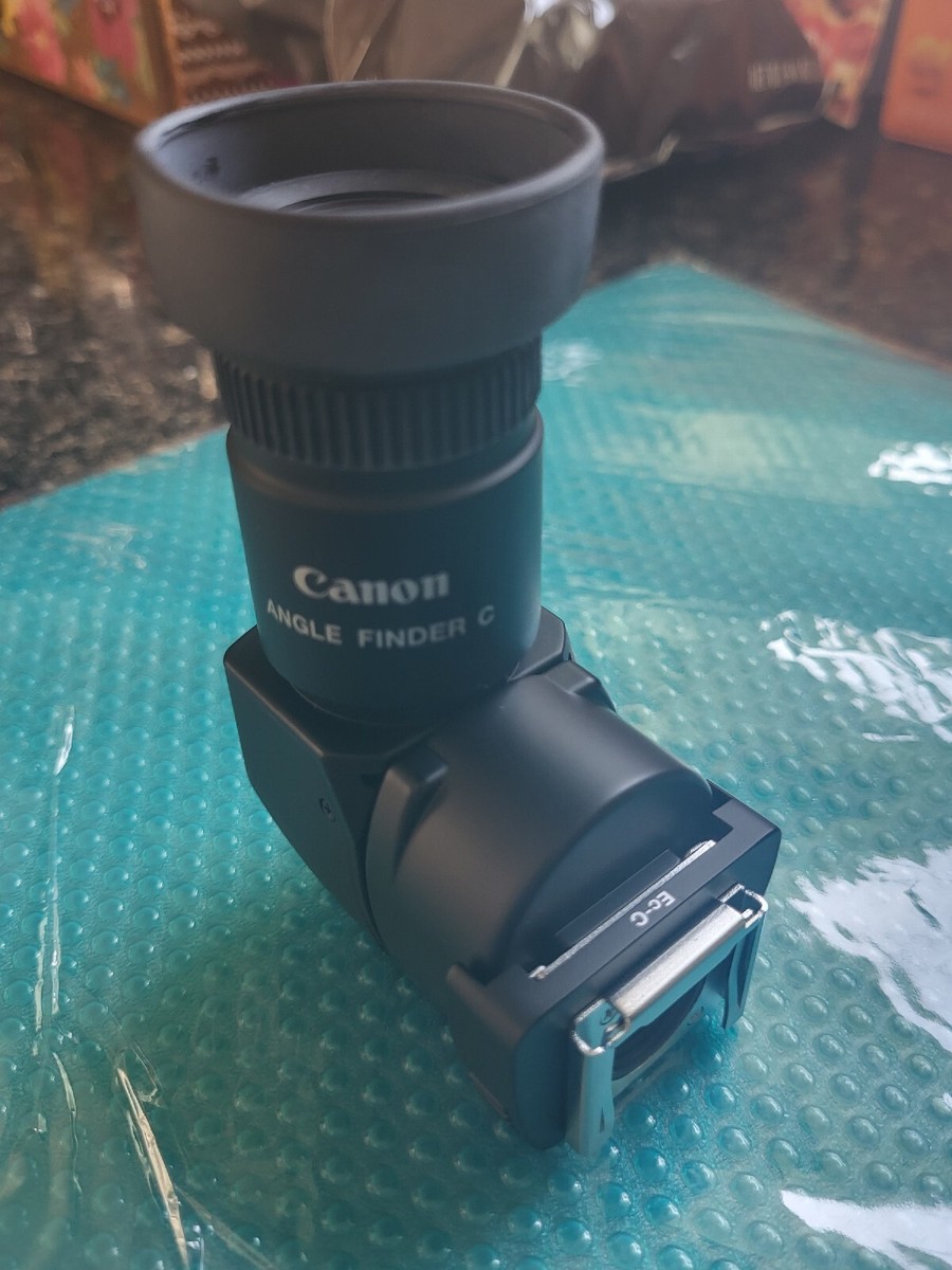 Canon Angle Finder C With Case | eBay