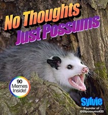 No Thoughts Just Possums by Sylvie Hardback Book The Fast Free Shipping