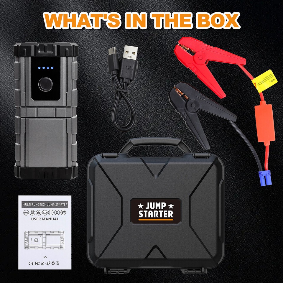 99900mAh Car Jump Starter Portable Pack Booster Battery Charger Power