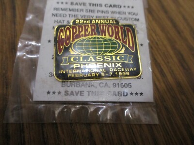 22ND COPPER WORLD CLASSIC 1999 PHOENIX SILVER CROWN MIDGET SUPERMODIFIED PIN