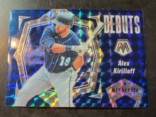 2021 Panini Mosaic Baseball Pro Debuts Blue Prizm #PD-5 Alex Kiriloff