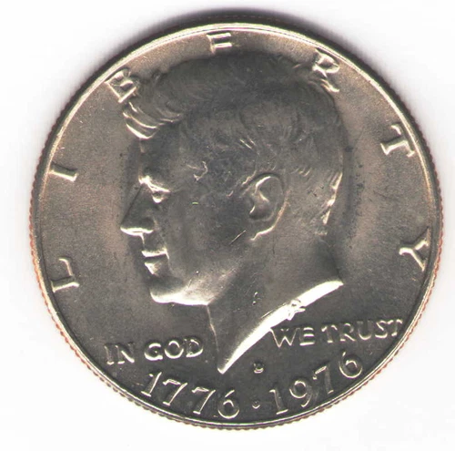 US. 1976-D. Kennedy Half Dollar. Uncirculated.
