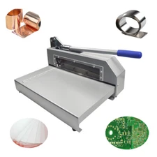 TECHTONGDA Metal Plate Cutter for Cutting Circuit Board Sheets Guillotine Shear