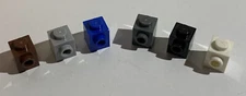LEGO Parts 87087 (6pcs) Brick, Modified 1 x 1 w Stud on 1 Side Choose Color