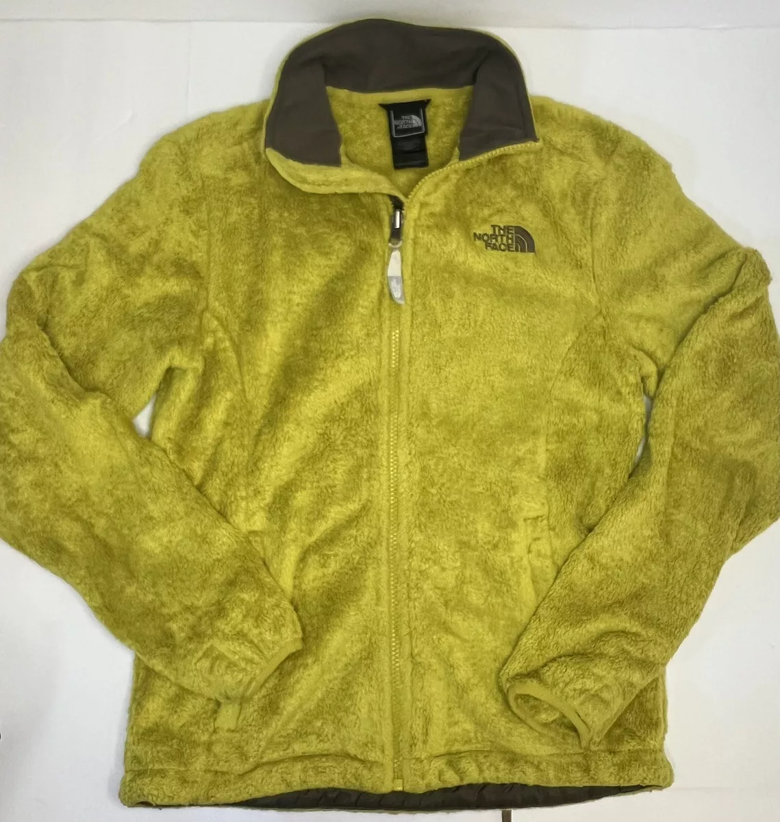 The North Face Women's Osito Full Zip Fleece Jacket XS Lime Green