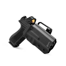 GRITR OWB Kydex Right/Left Hand Gun Holster Compatible with Glock 17