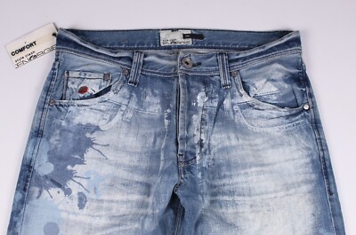 Pantalon Jean Energie (Miss Sixty) - Taille W31 L34 - Délavé Clair - Style Y2K Slim - Neuf Avec étiquettes
