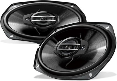 Pioneer G-Series TS-G6930F 6  x 9  3-Way Speakers (Pair)   400W Max, Black 