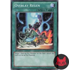Yugioh Overlay Regen REDU-DE052 Common 1. Auflage NM