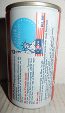 1987 KLM Airlines Promotion COCA COLA Can from HOLLAND (330ml)