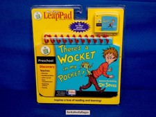 Leap Frog Pad Book NEW My First LeapPad Dr. Seuss There's A Wocket In My Pocket