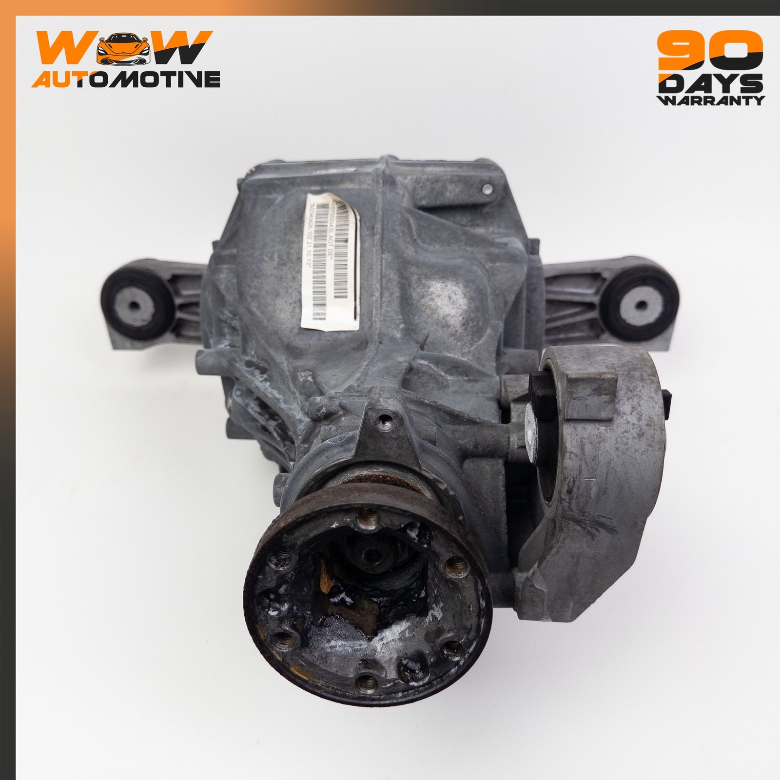 04-19 BENTLEY CONTINENTAL GT REAR DIFFERENTIAL DIFF AXLE CARRIER ASSEMBLY OEM