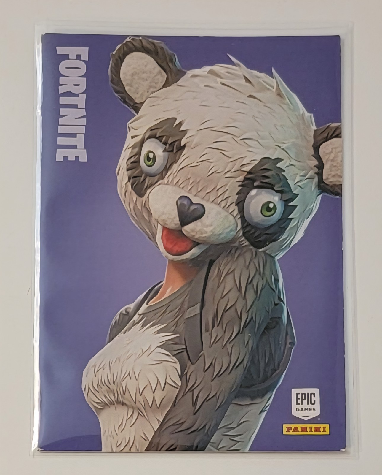 LEGENDARY CARD # 279 PANDA TEAM LEADER 2019 Panini Fortnite Series 1