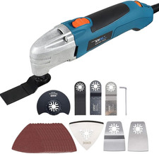 Oscillating Tool,1.8 Amp Power Tools,Variable Speed Oscillating Multi-Tool Kit w