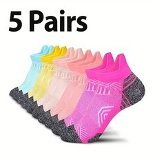 Image of New 5 Pair of Moisture Wicking Running Socks Ladies Women's Karrimor Sports Sock