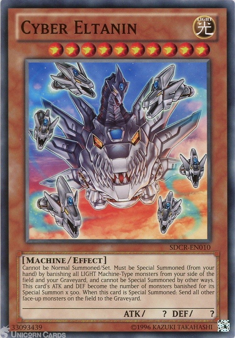 SDCR-EN010 Cyber Eltanin UNL Edition Mint YuGiOh Card