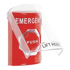 Safety Technology International Emergency Push Button,Momentary Type SS2025EM-EN