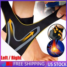 Ankle Brace Support Compression Sleeve Plantar Fasciitis Pain Relief Foot Wrap