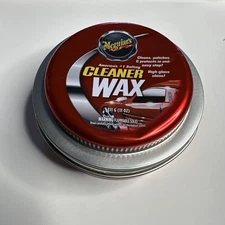 Meguiars Cleaner Paste Wax With Foam Applicator NEW 11oz 311g