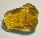 Amber Translucent Art Glass Cullet Slag Glass 5.1 oz  3" X 2.5" X 1" — photo 4