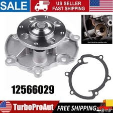 A-Premium Water Pump For GMC Buick Cadillac SRX Chevy Pontiac Saab Saturn Suzuki
