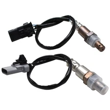 For Chevrolet Malibu 2013 2014 2015 2.0L 2.5L 2PCS Front & Rear Oxygen O2 Sensor