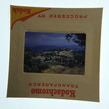 1971 Kodachrome Slide Peloponnesus Greece Landscape Vintage 35mm