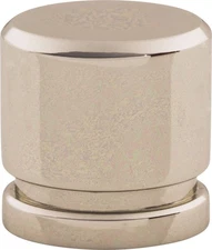Top Knobs TK57PN Oval Knob Small 1" Polished Nickel