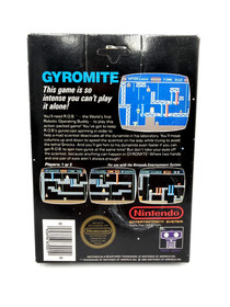 Gyromite [5 Screw] (Nintendo NES, 1985)  game and box