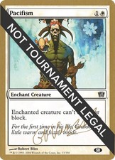Normal - Pacifism - 2004 Gabriel Nassif (8ED) (SB) - World Championship Decks...