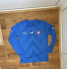 CAMISETA DE PORTERO SUIZA 2022/2023 CAMISETA DE FUTBOL PUMA NIÑOS NIÑOS TALLA M