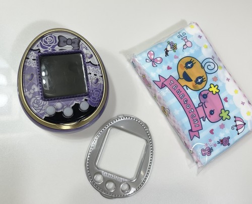 Bandai 4U Tamagotchi - Puple Roses cover with regular cover Excellent condition