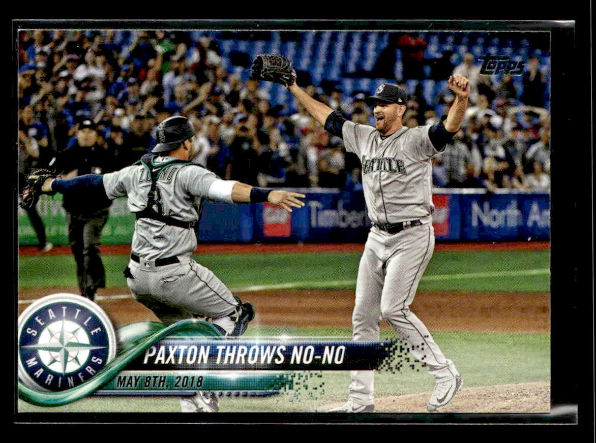 2018 Topps Now - #187 James Paxton - Seattle Mariners